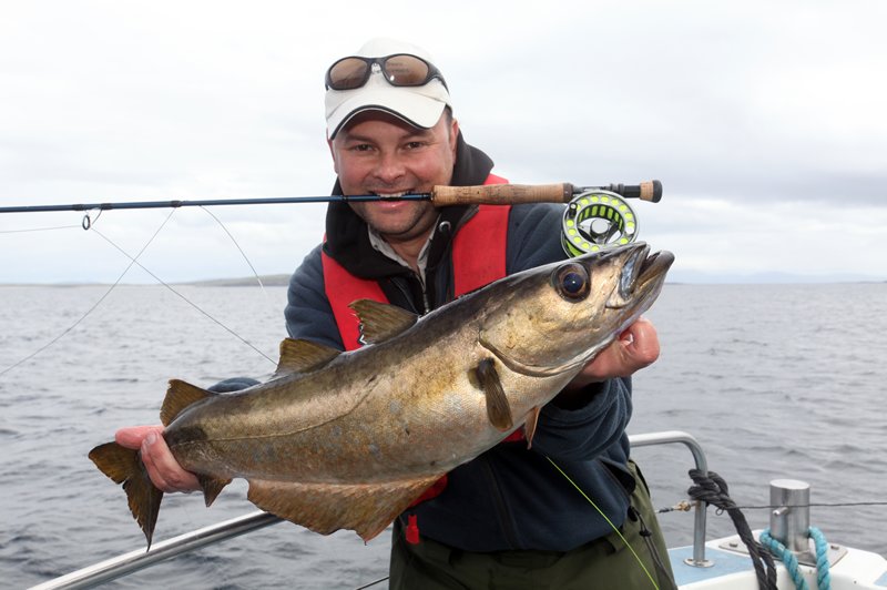 Hier fängt man Pollack bis 6 Pfund.