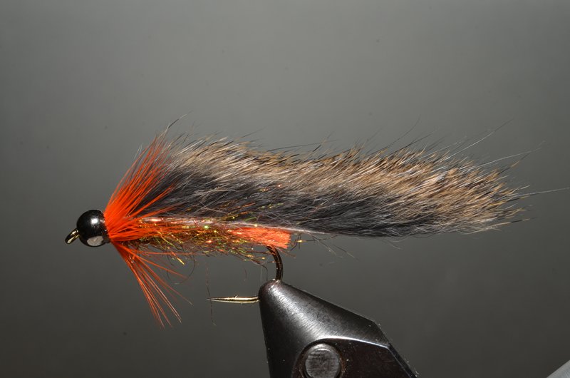 Die fertige Horny Stickleback mit Perle