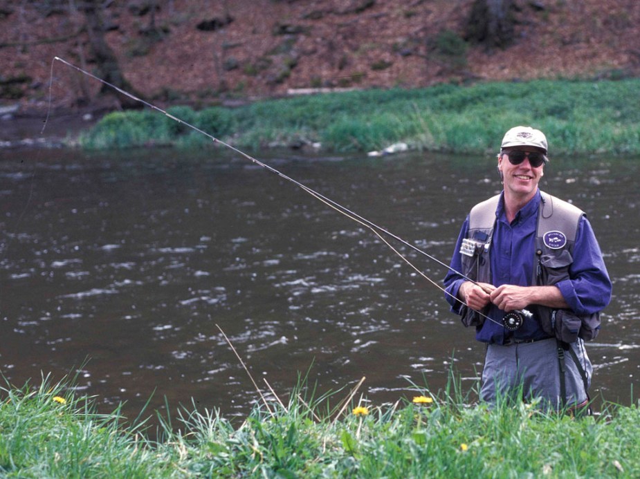 Blickt zurück auf 5 Jahrzehnte am Wasser: Leon Links.