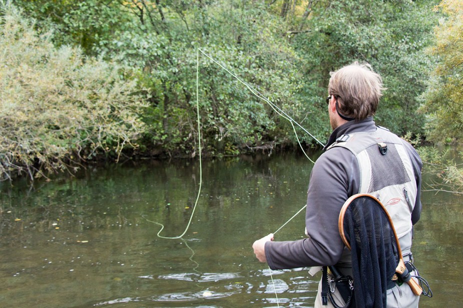Magnus an einer der tiefsten Stellen der Zendscheider Strecke.