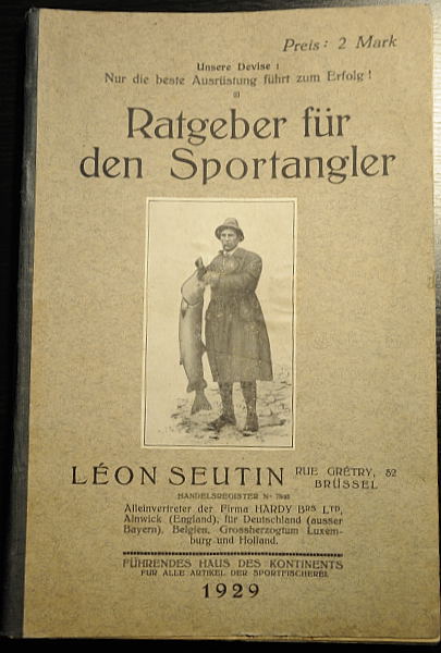 Ratgeber für den Sportangler aus 1929 (Quelle: Wolfgang Kalweit)