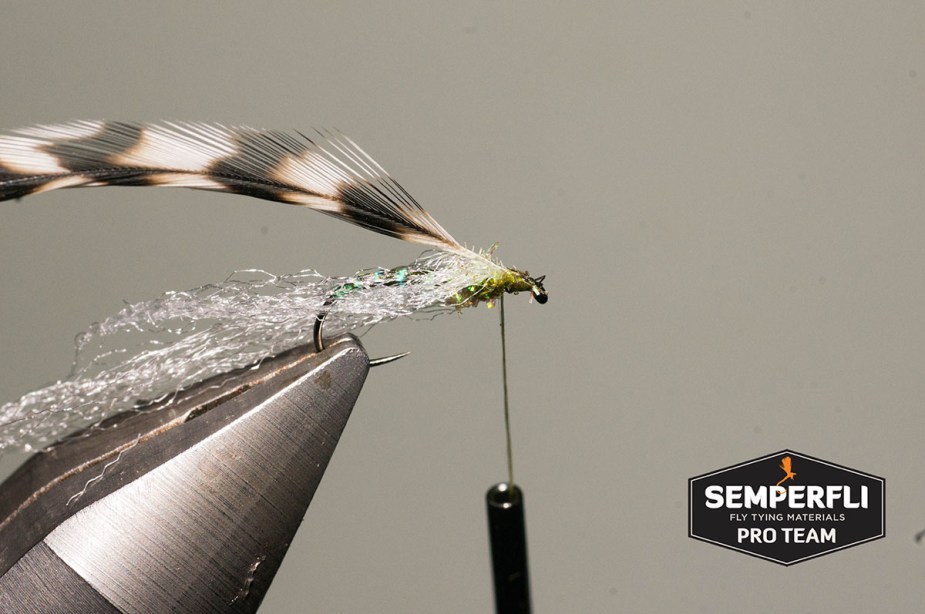 Schritt 5. Die Hechel einbinden.